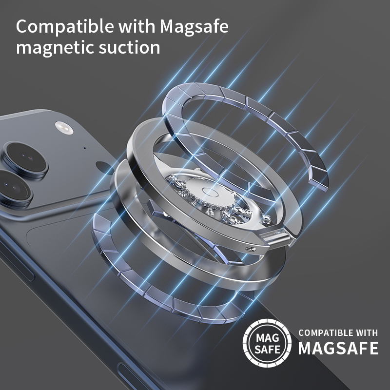 Magnetic Phone Ring Holder Fin - Desk Accessories 评论和价格