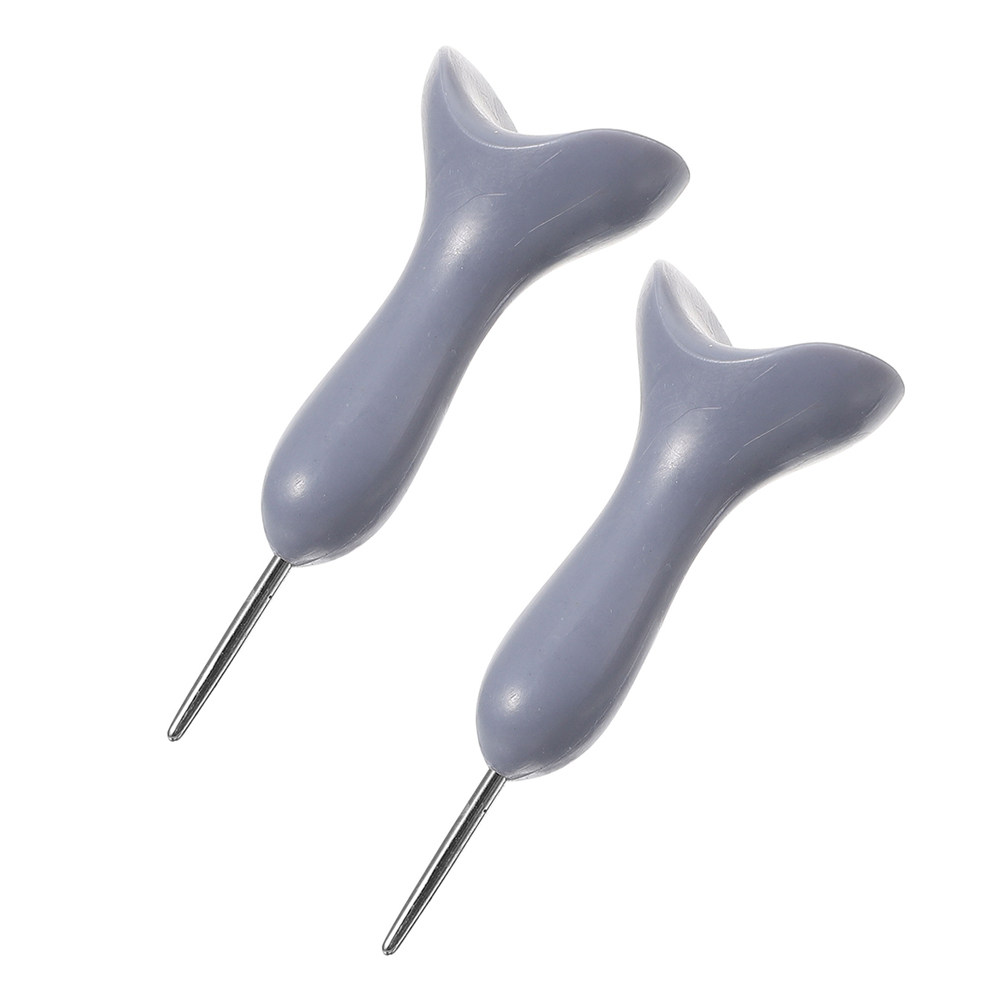 2Pcs Braille Writing Pen Grey  - Writing Tools 评论和价格